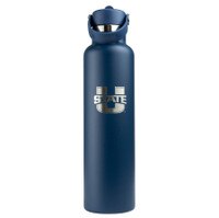 U-State Standard Mouth Flex Straw Lid Hydro Flask - 24 Oz. indigo blue